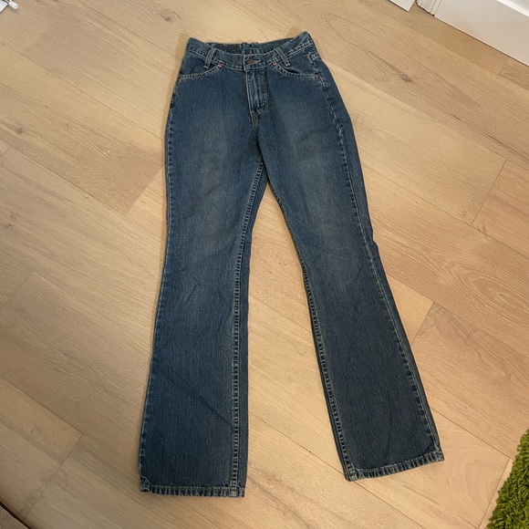 ORANGE TAG FLARED LEVIS - Picture 2 of 4